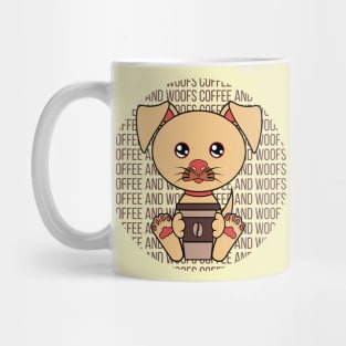 All I Need is Coffee and dogs, coffe and dogs, coffee and dogs lover Mug